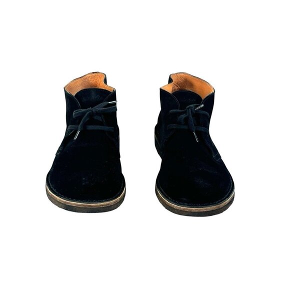 Huckberry Astroflex Chukka Boot Sz 45, Made In Italy Black Suede Gum Soles - Picture 1 of 8